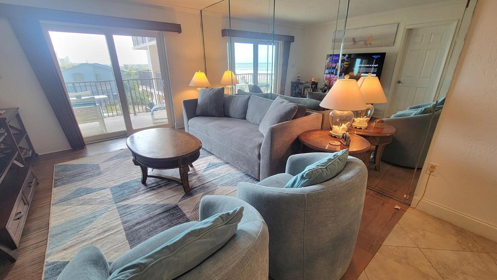 Апартаменты 404 - Beautiful 2/2 Ocean View Нью-Смирна-Бич Экстерьер фото